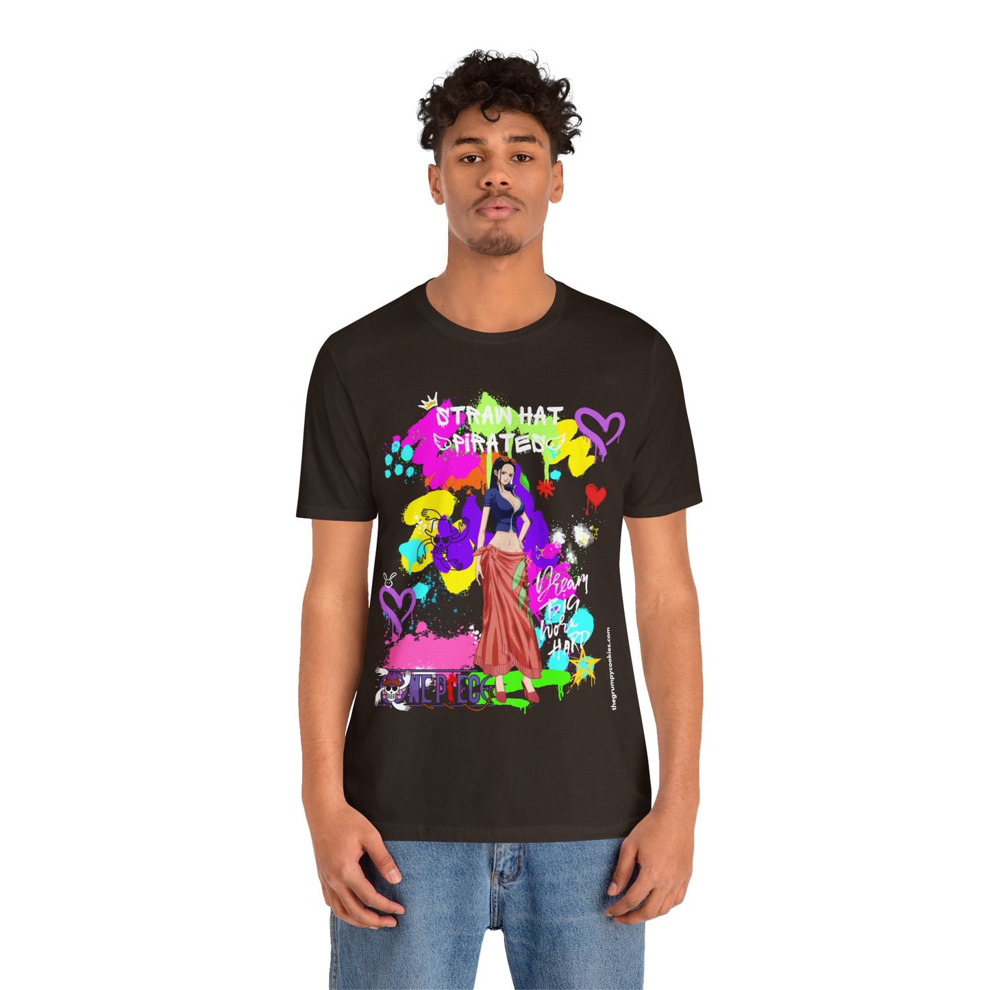 Graffiti Robin Unisex Jersey Short Sleeve Tee