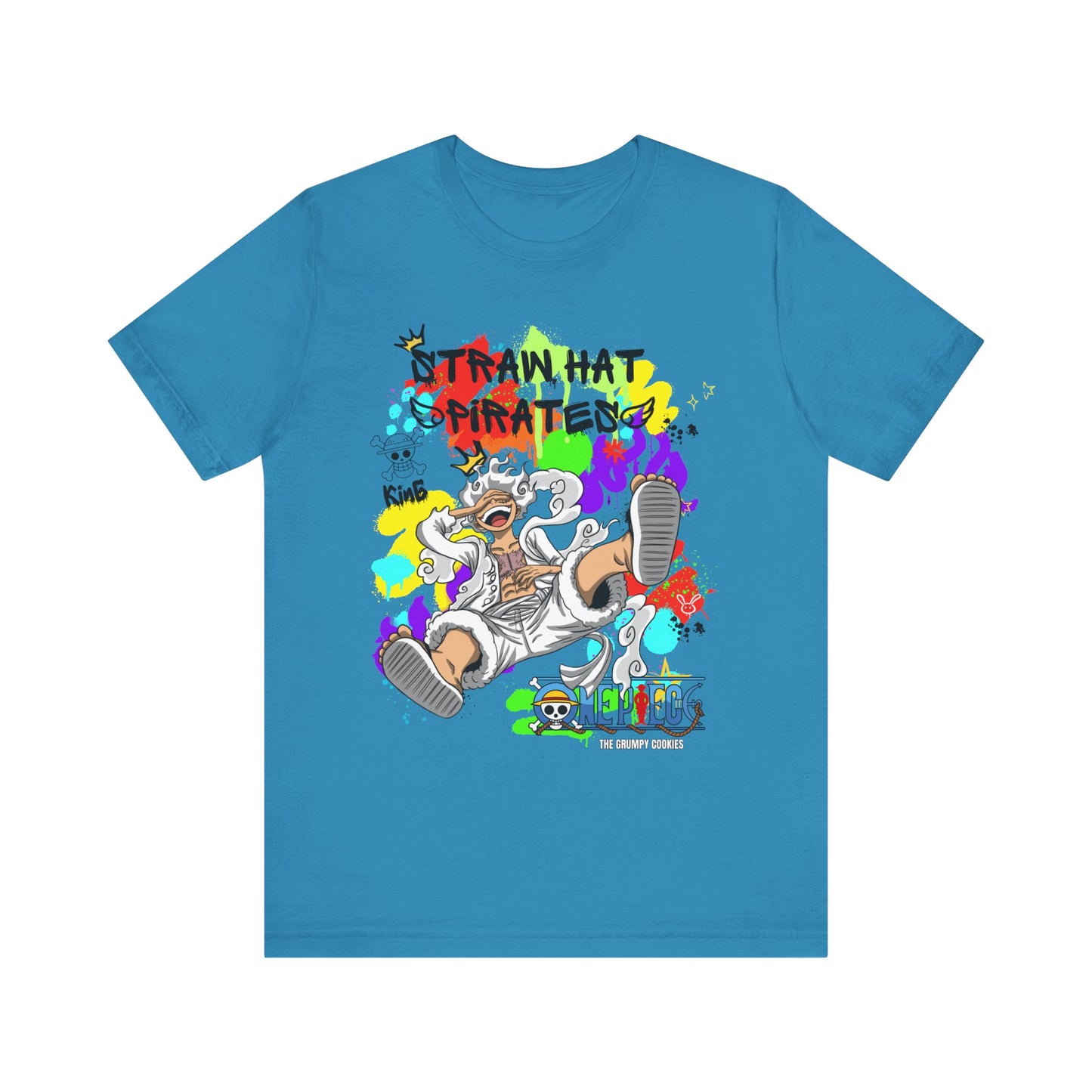 One Piece - Graffiti Luffy Unisex Jersey Short Sleeve Tee