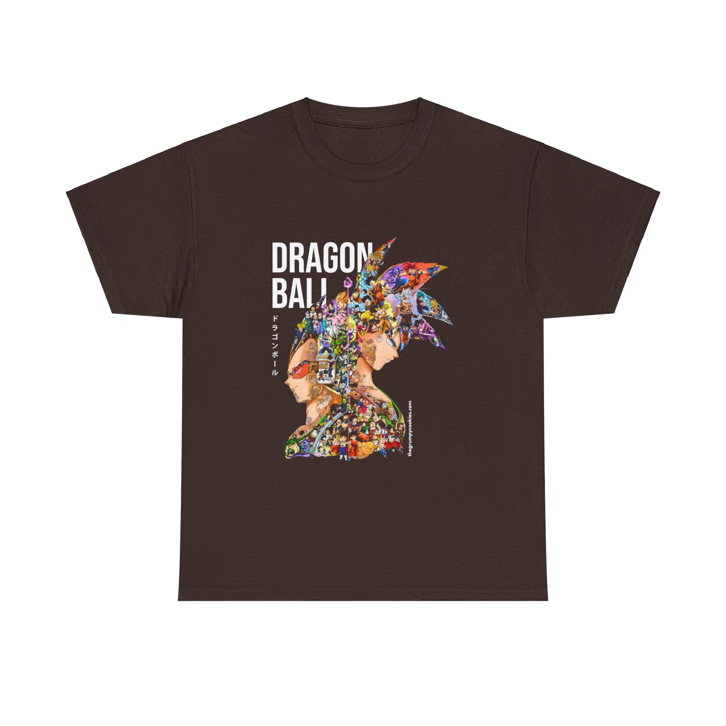 Dragon Ball Z Vegeta & Goku Unisex Heavy Cotton Tee