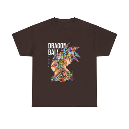 Dragon Ball Z Vegeta & Goku Unisex Heavy Cotton Tee