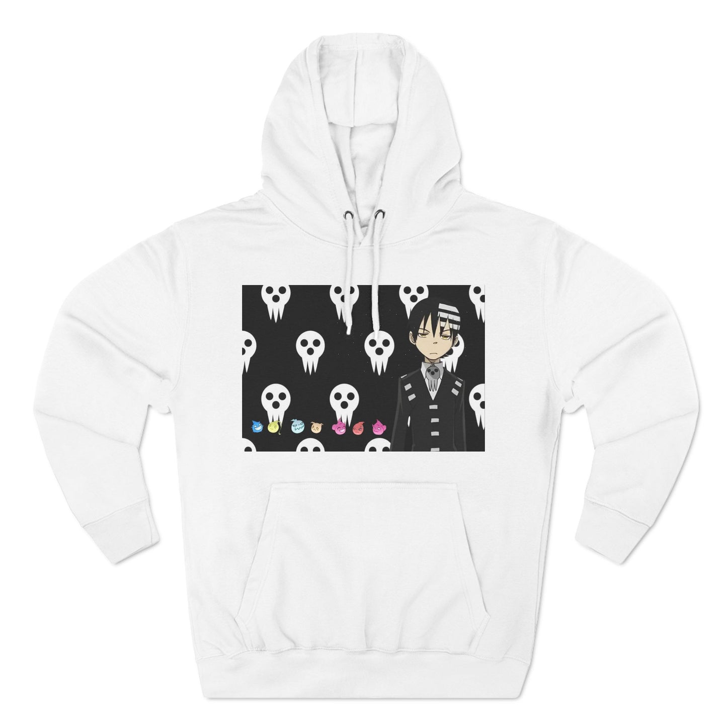 Soul Eater - Death The Kid Is Over It Graphic Fleece Hoodie