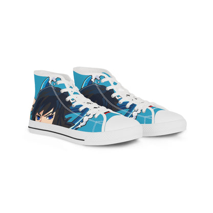 Few Words Tomioka Men's High Top Blue Sneakers