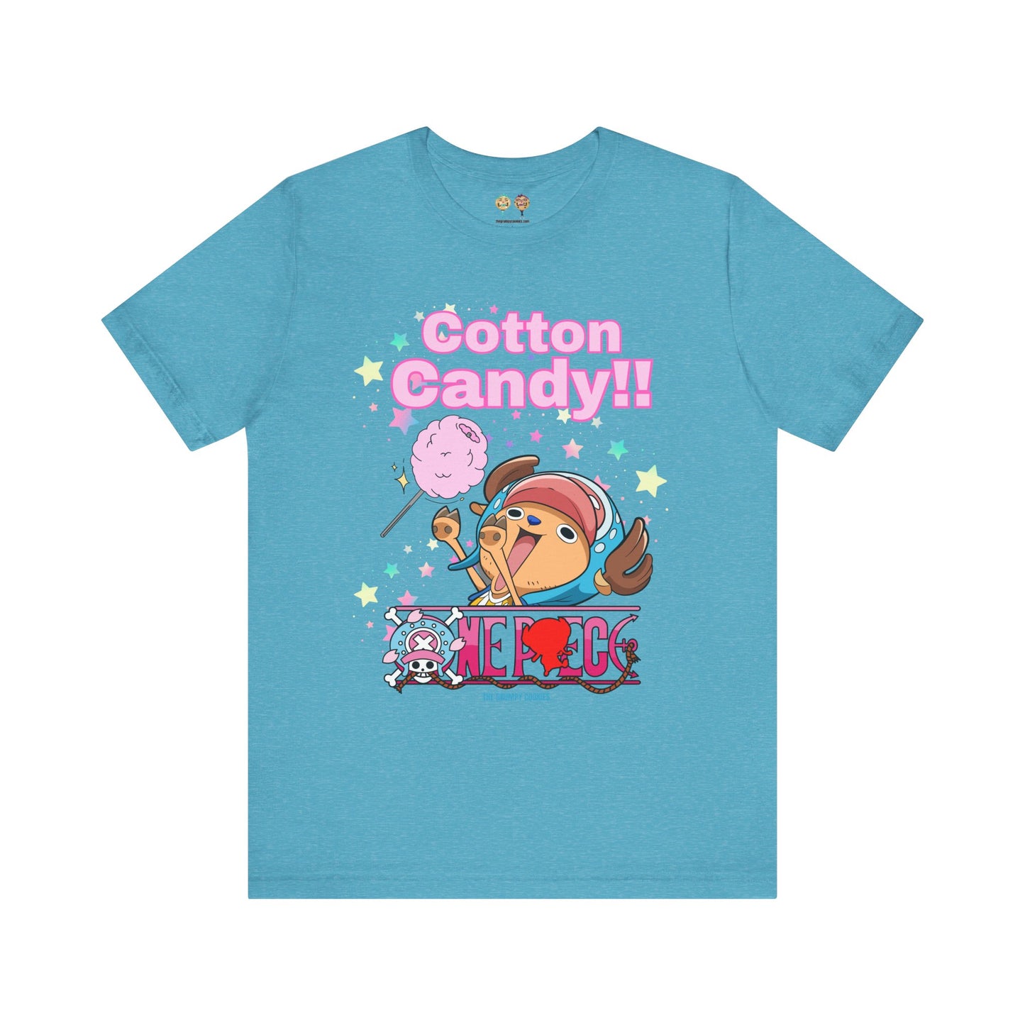 One Piece - Chopper Loves Cotton Candy Unisex Jersey Short Sleeve Tee
