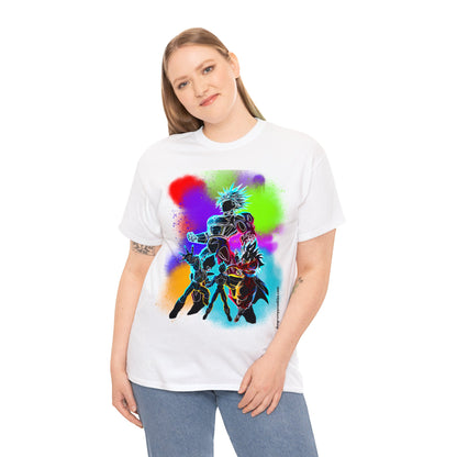 Dragon Ball Z Technicolor Unisex Heavy Cotton Tee