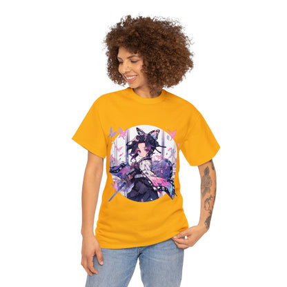 Stained Glass Shinobu Kocho Series Unisex Heavy Cotton Tee