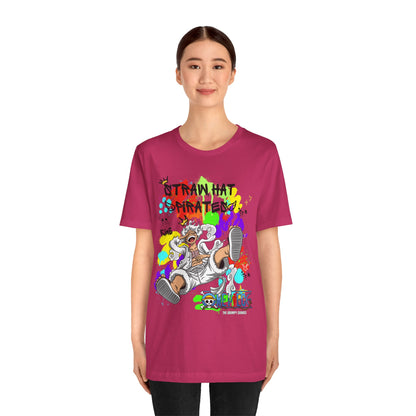 One Piece - Graffiti Luffy Unisex Jersey Short Sleeve Tee