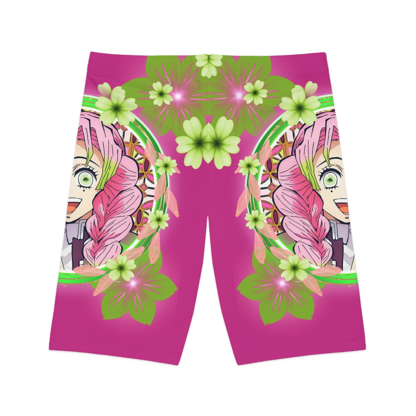 Demon Slayer - Love Me Hashira Mitsuri Women's Bike Shorts