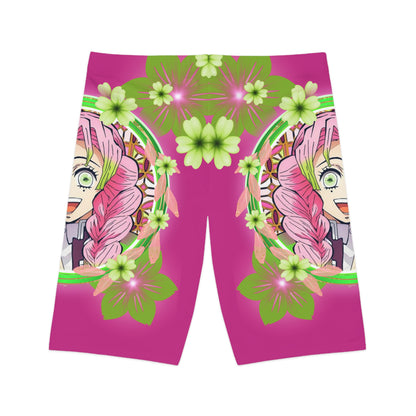 Demon Slayer - Love Me Hashira Mitsuri Women's Bike Shorts