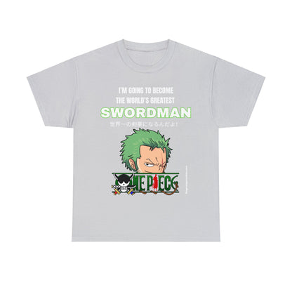 World's Greatest Swordsman Unisex Heavy Cotton Tee