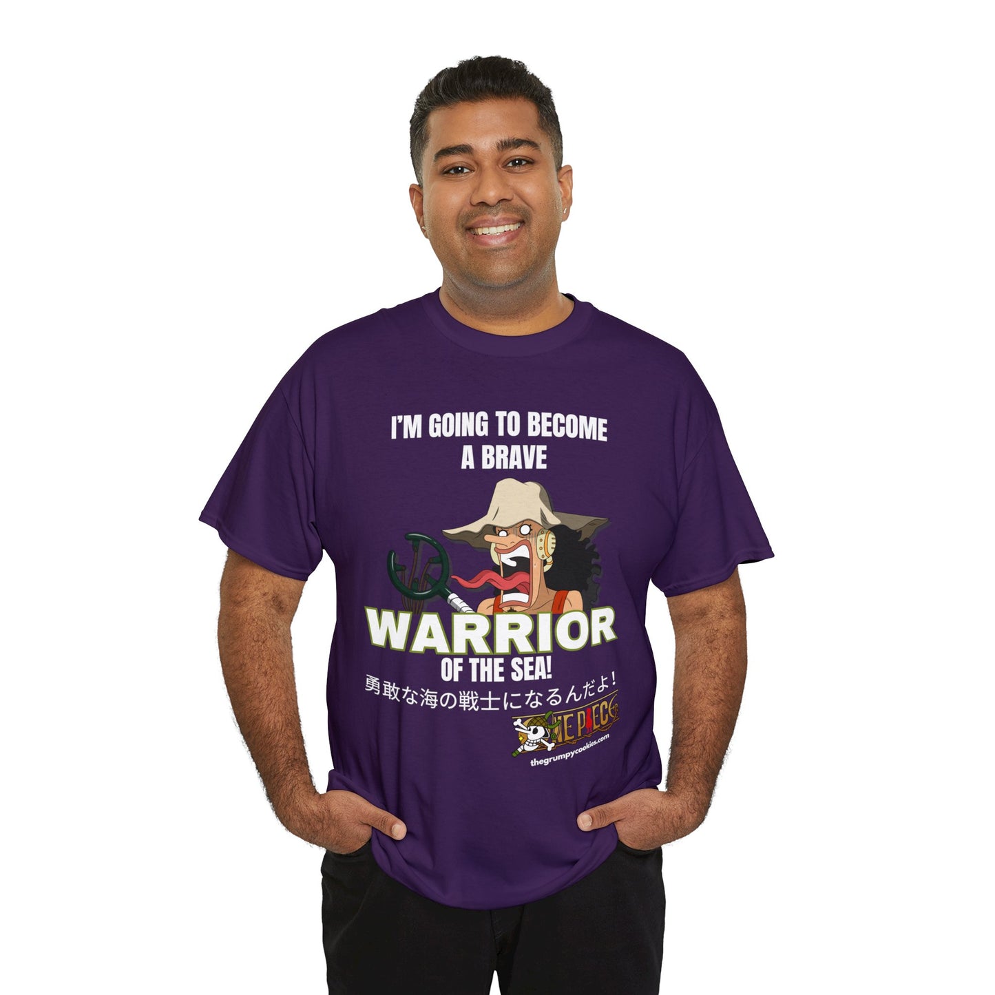 Brave-ish Warrior of the Sea Unisex Heavy Cotton Tee