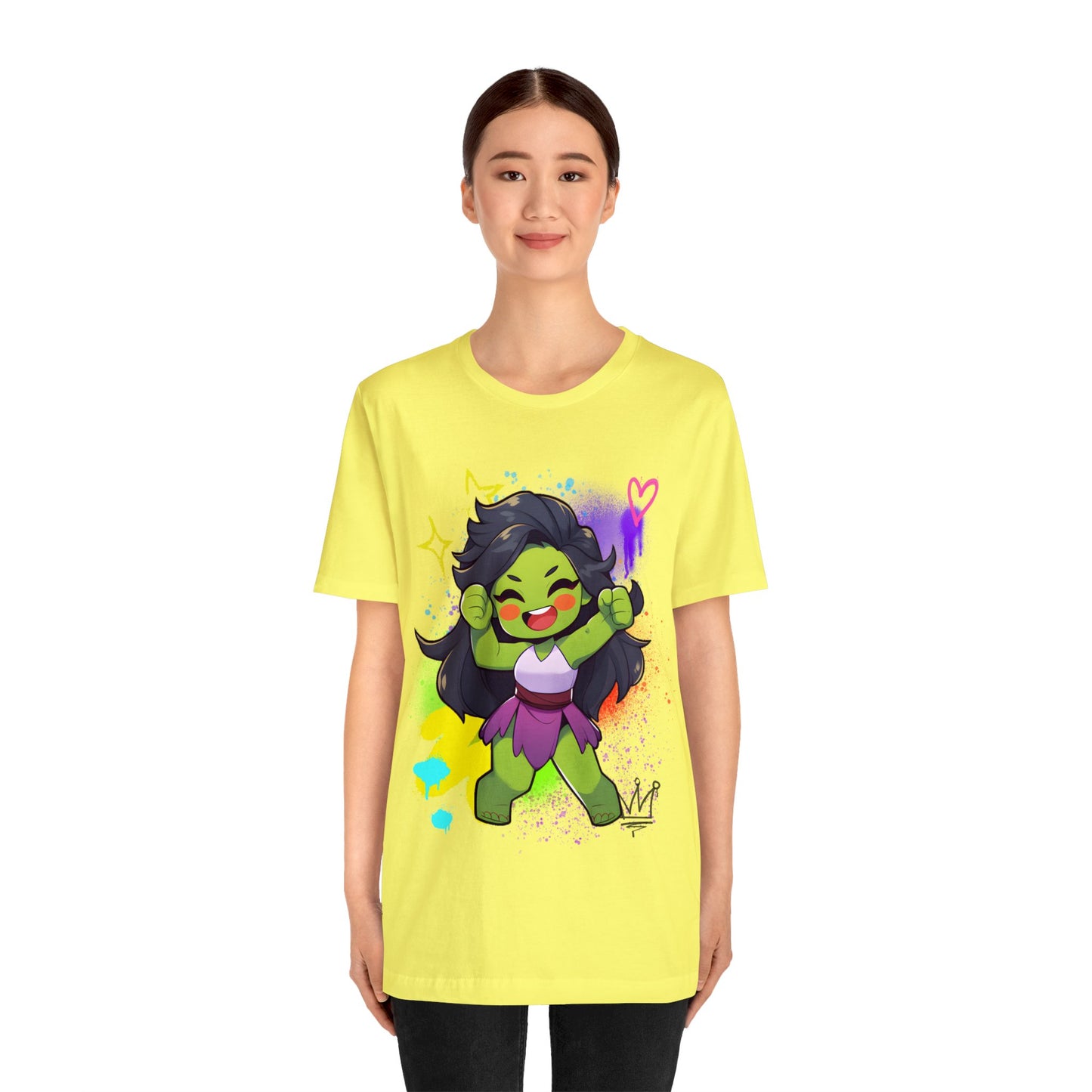 She Hulk Jersey Short Sleeve Tee