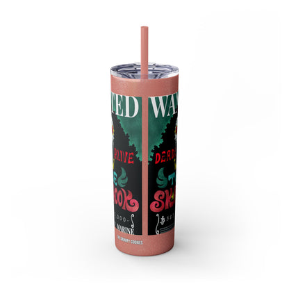 One Piece - Brook Wanted Poster Tumbler with Straw, 20oz
