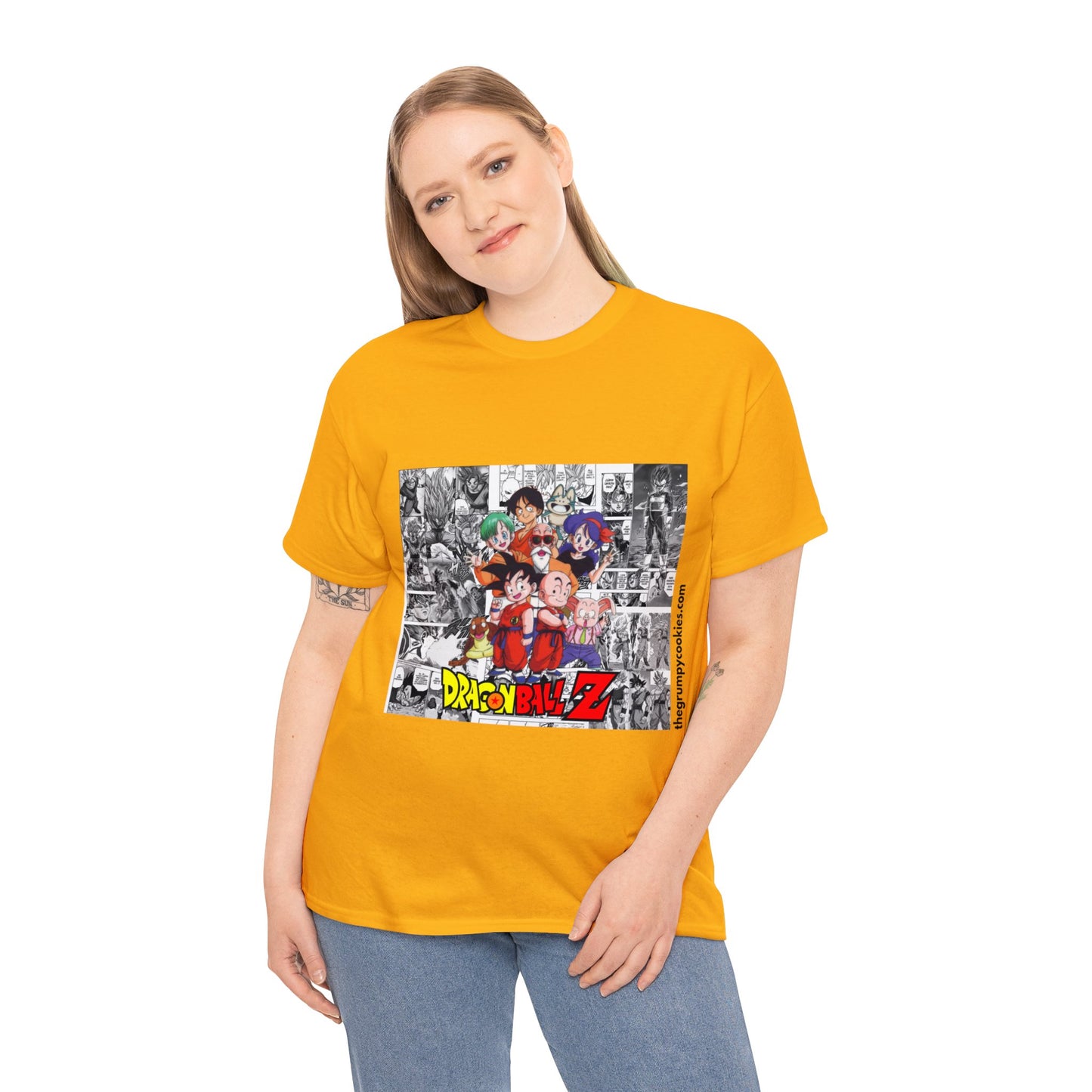 Dragon Ball Group Photo 1 Unisex Heavy Cotton Tee