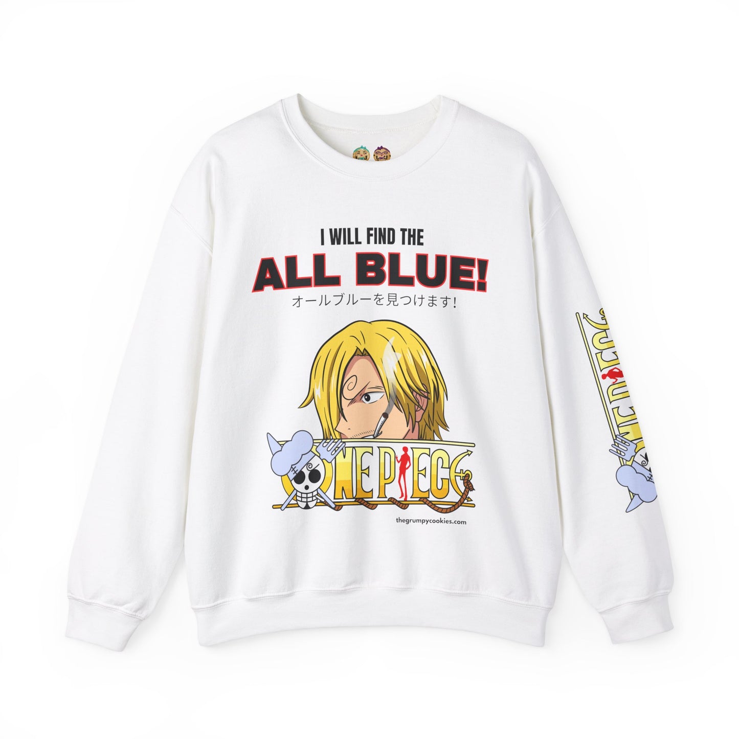 Find the All Blue Unisex Heavy Blend™ Crewneck Sweatshirt