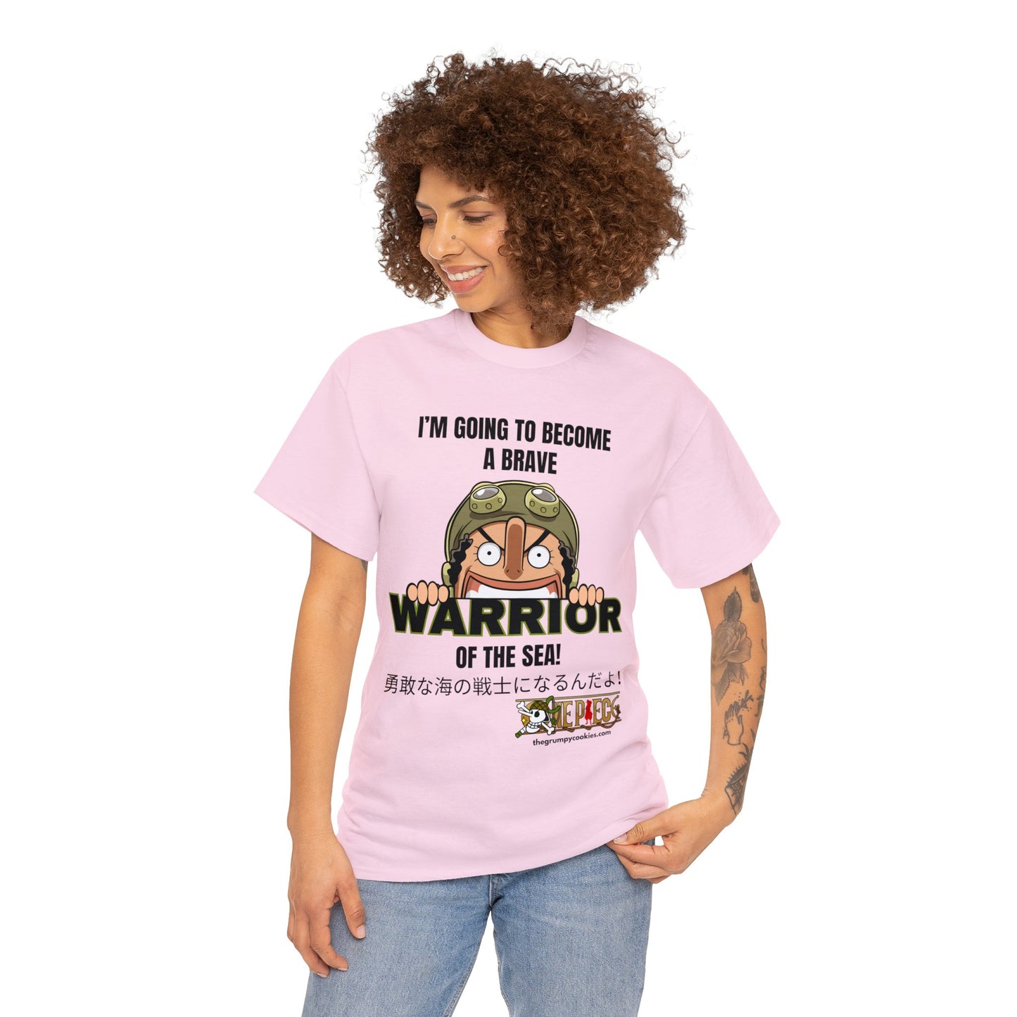 Brave Warrior of the Sea Unisex Heavy Cotton Tee