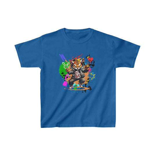 Rico the Tiger Kids Heavy Cotton™ Tee