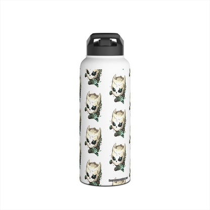 Chibi Kaiju Stainless Steel Water Bottle, Standard Lid