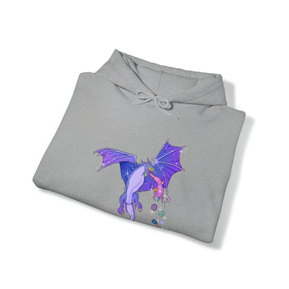 Purple Dragon Unisex Heavy Blend™ Hooded Sweatshirt