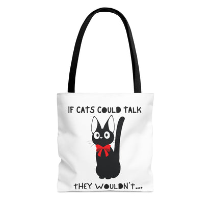 Jiji Doesn't Feel Like Talking Tote Bag