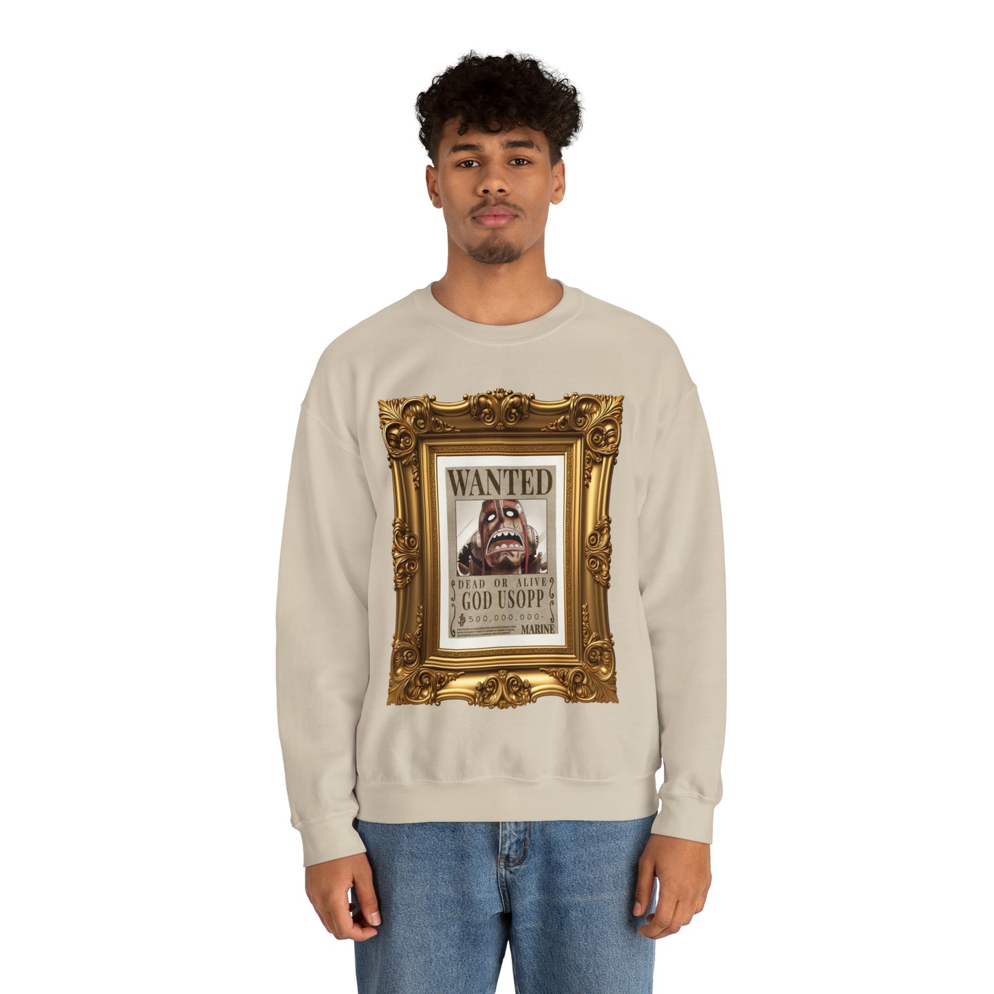 Fine Art Usopp Unisex Heavy Blend™ Crewneck Sweatshirt