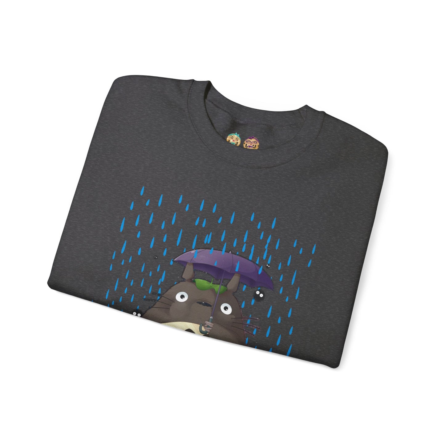 Totoro in the Rain Unisex Heavy Blend™ Crewneck Sweatshirt