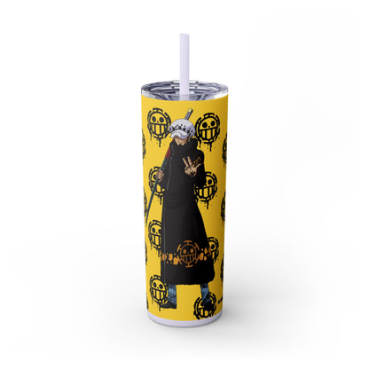 One Piece - I Heart Surgeons Tumbler with Straw, 20oz