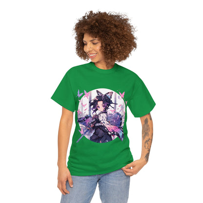 Stained Glass Shinobu Kocho Series Unisex Heavy Cotton Tee