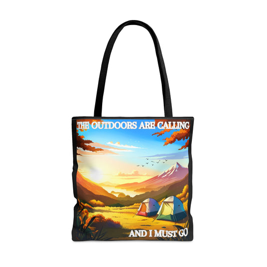 The Outdoors Are Calling Tote Bag