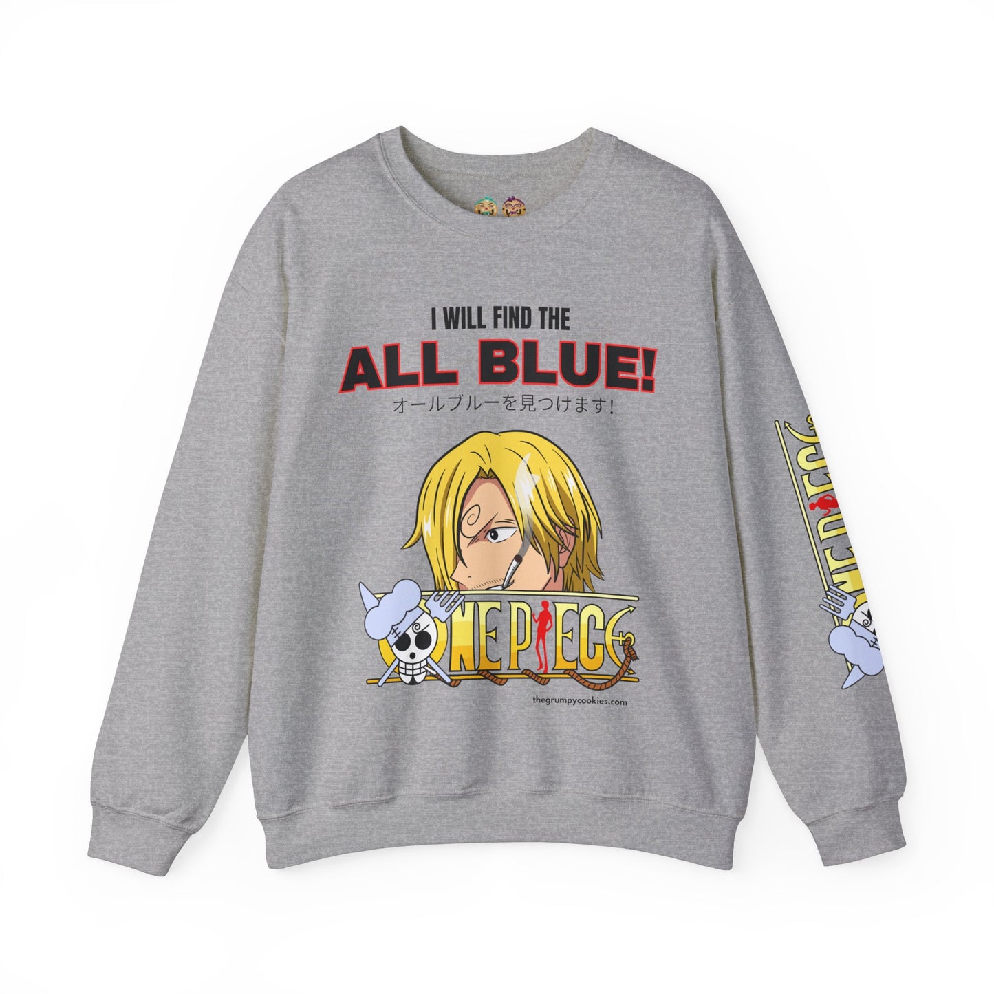 Find the All Blue Unisex Heavy Blend™ Crewneck Sweatshirt