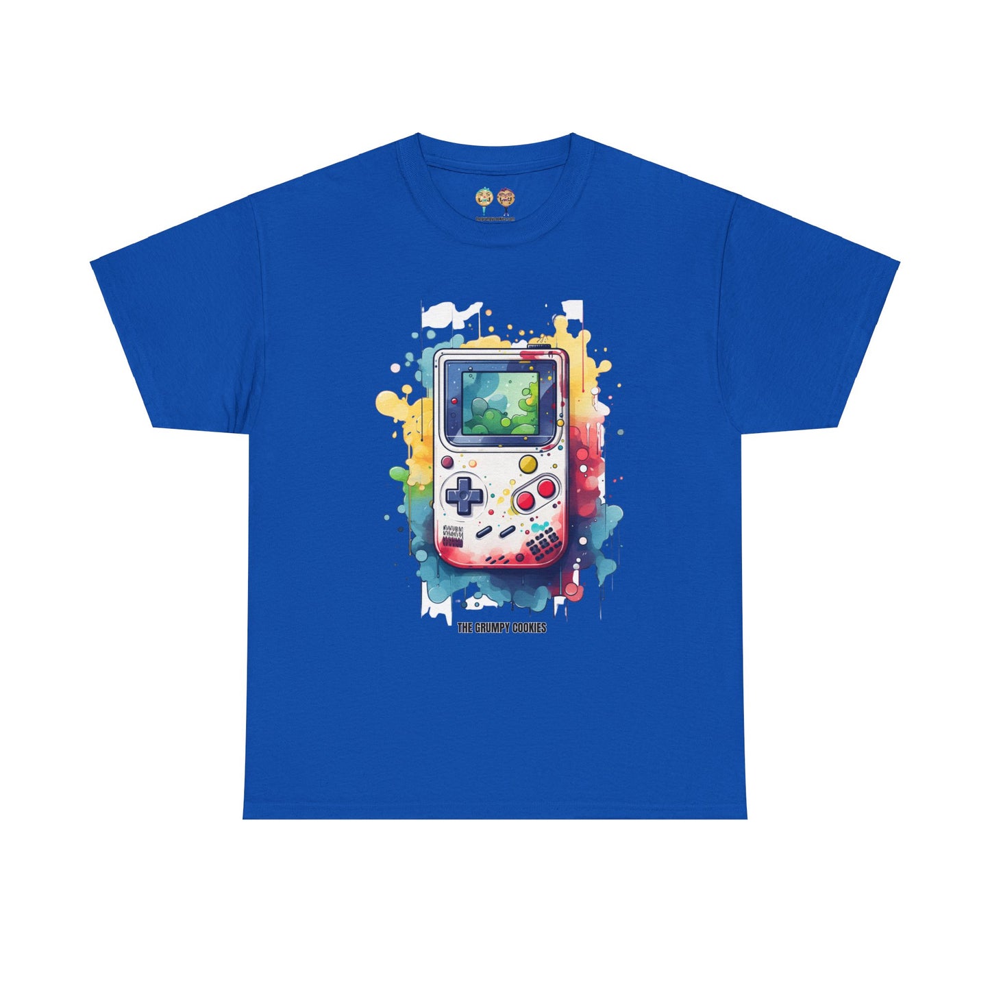 Gameboy- Watercolor Gameboy Unisex Heavy Cotton Tee