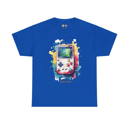 Gameboy- Watercolor Gameboy Unisex Heavy Cotton Tee