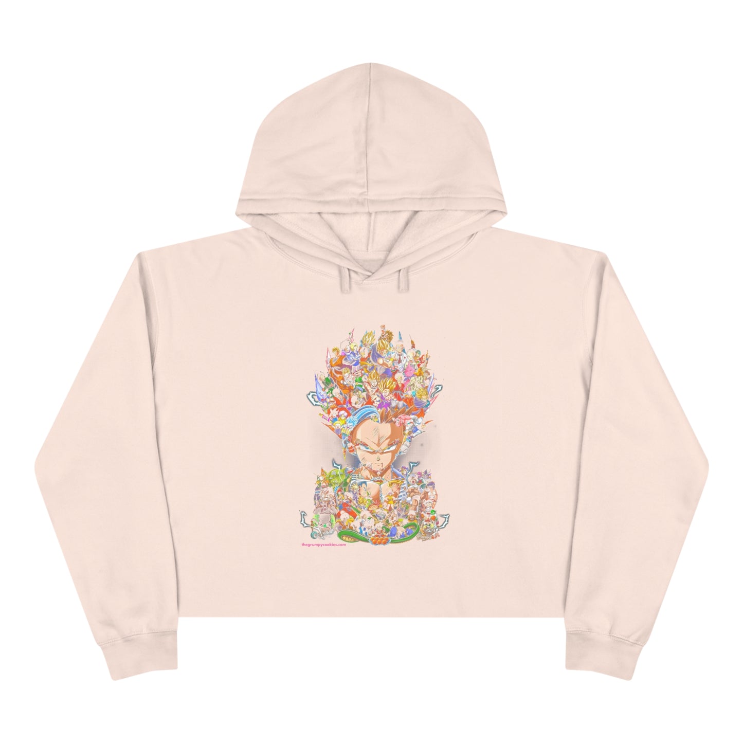 Dragon Ball Z Gohan Crop Hoodie