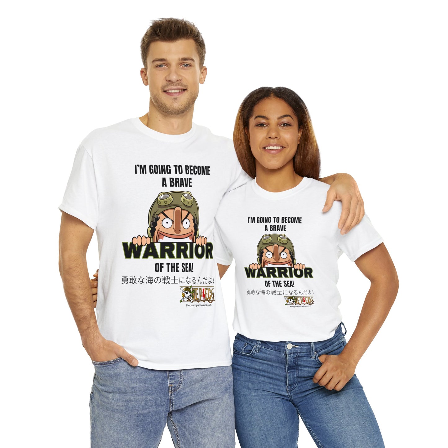 Brave Warrior of the Sea Unisex Heavy Cotton Tee