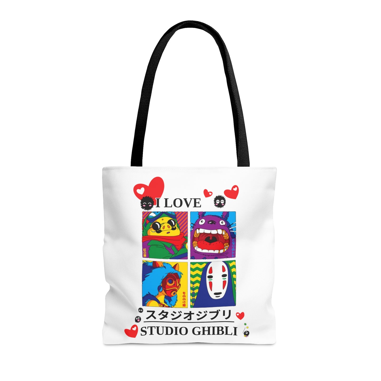 I Love Studio Ghibli Tote Bag