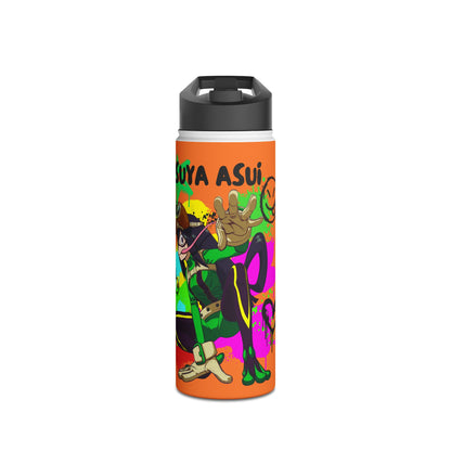 Graffiti Tsuya Stainless Steel Water Bottle, Standard Lid