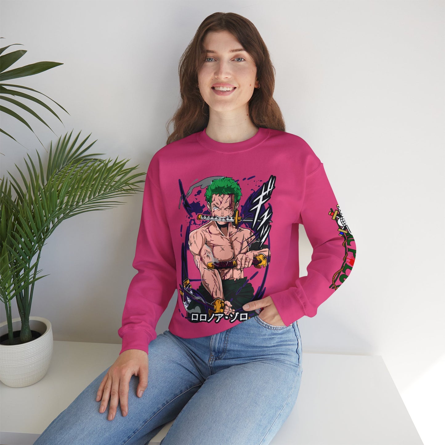 Zoro Unisex Heavy Blend™ Crewneck Sweatshirt