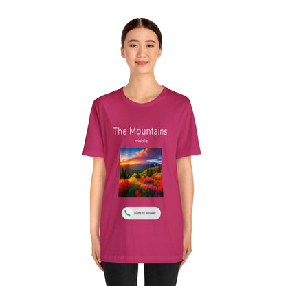 Mountains Calling Short Sleeve Tee