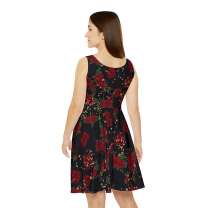 Hello Darling Women's Skater Dress (AOP)