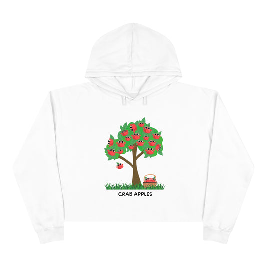 Crab Apple Crop Hoodie