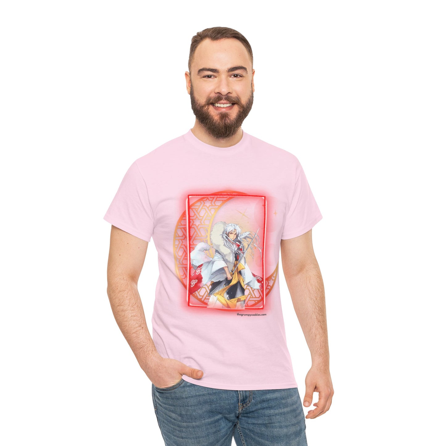 Sesshomaru Moon Unisex Heavy Cotton Tee