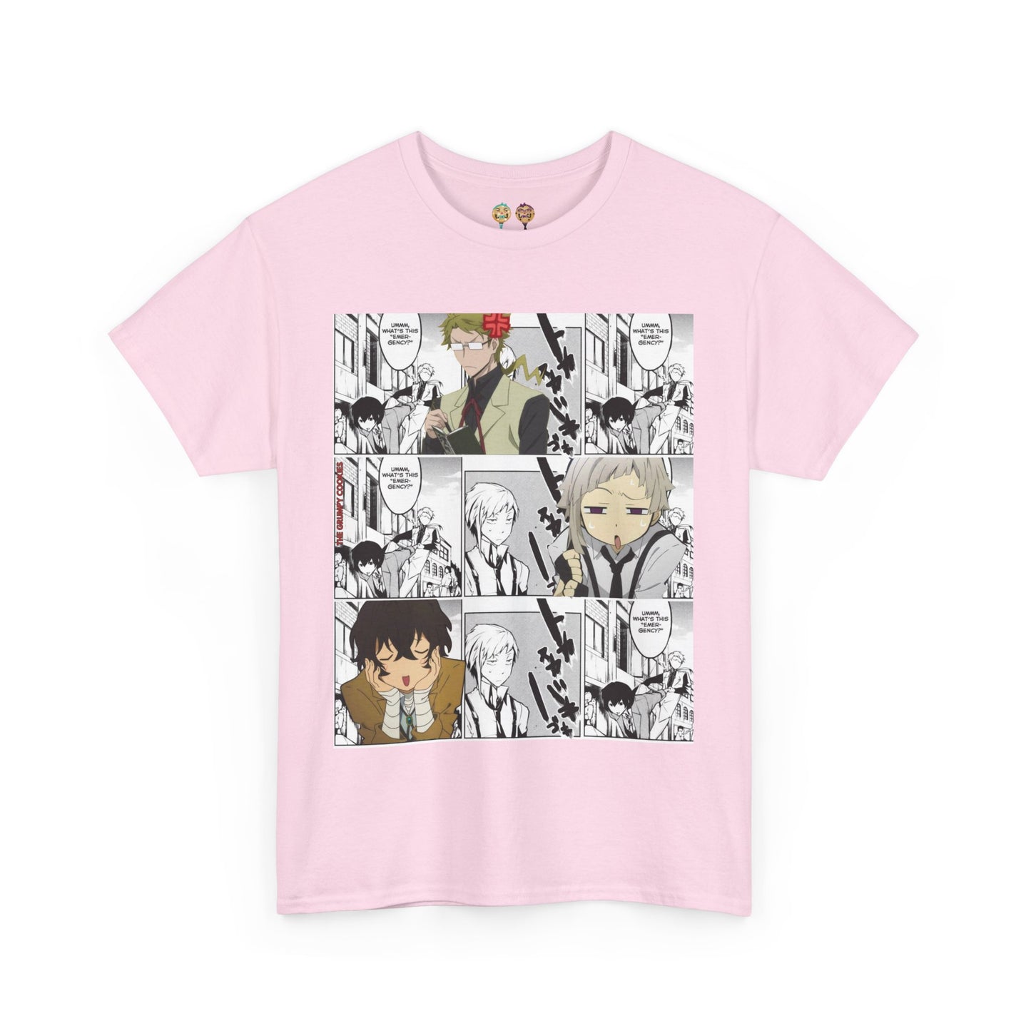 Bungo Stray Dogs-Dazai is Getting on Everyone's Nerves Unisex Heavy Cotton Tee