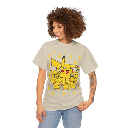 Pika Pika Pika Unisex Heavy Cotton Tee