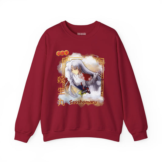 Inuyasha- Sesshomaru is Watching- Unisex Crew Neck Sweatshirt