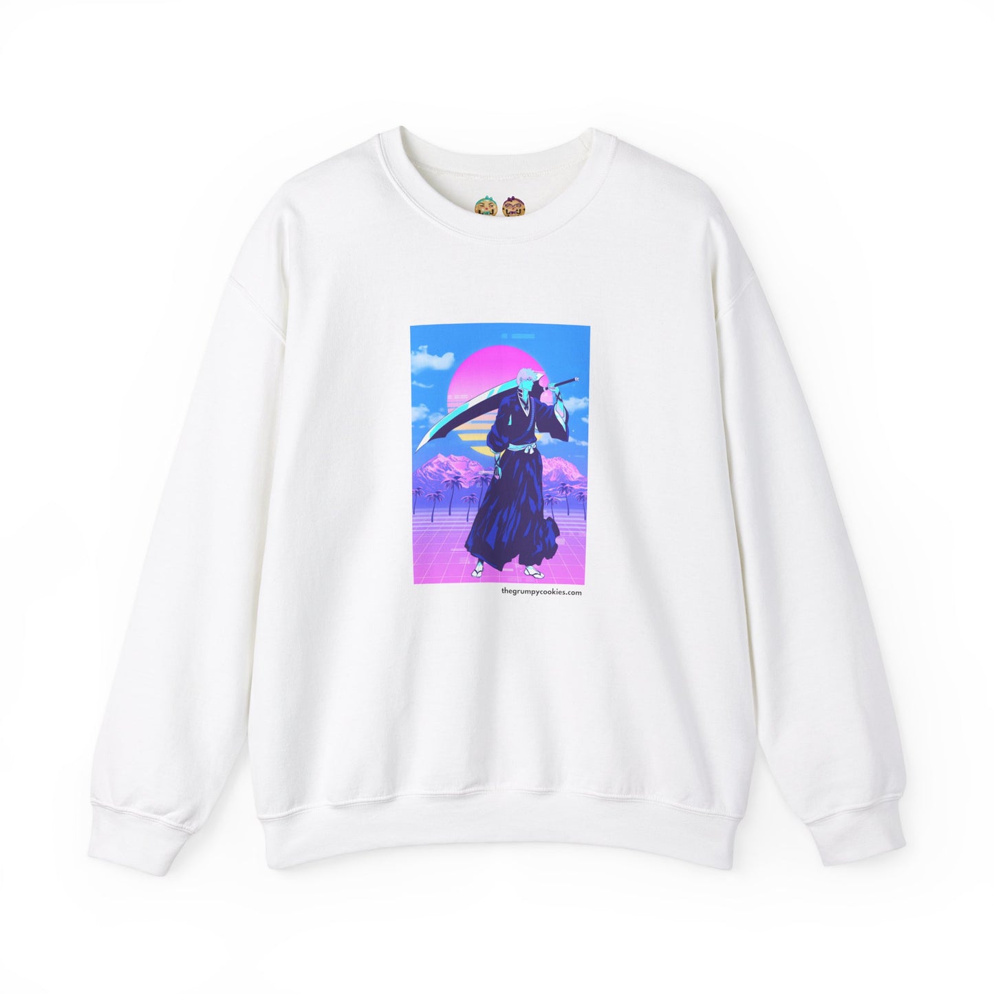 Vaporwave Ichigo Unisex Heavy Blend™ Crewneck Sweatshirt