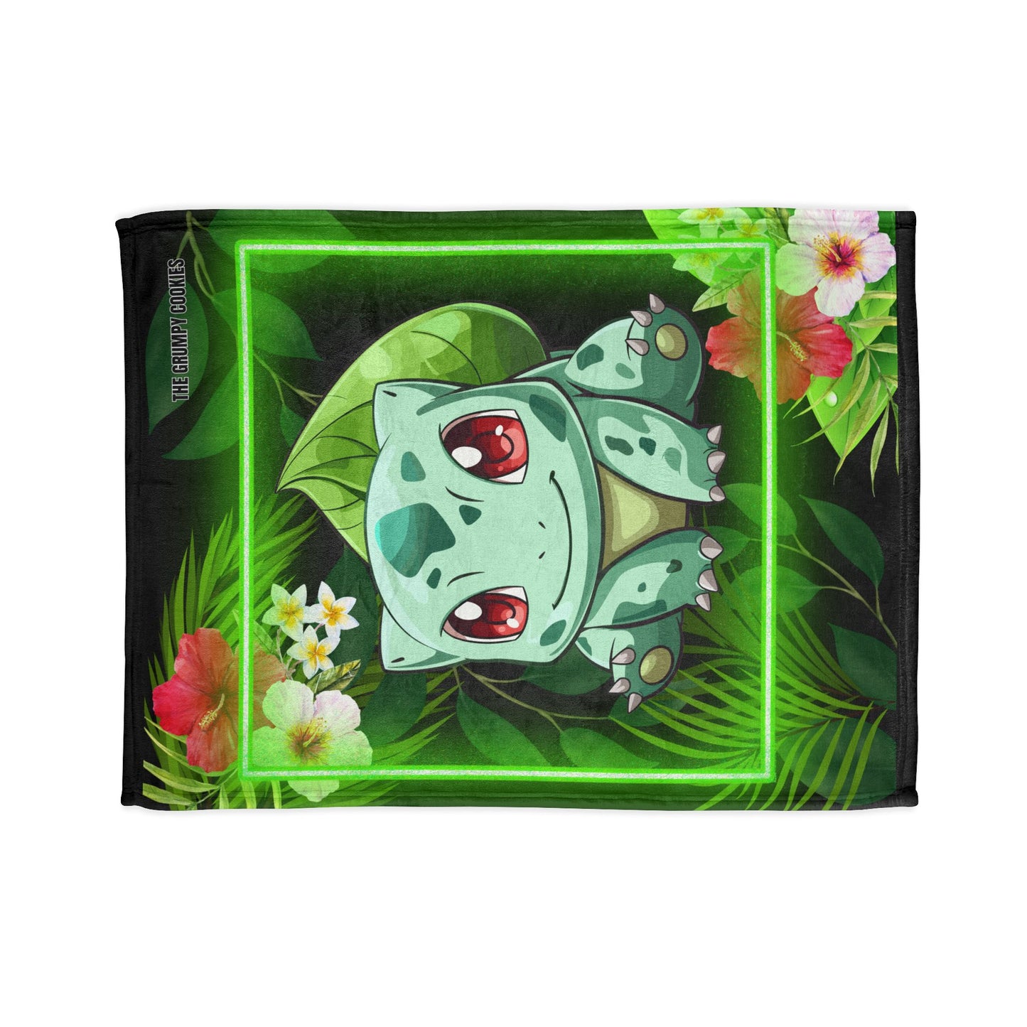 Pokemon- Aloha Bulba Polyester Blanket