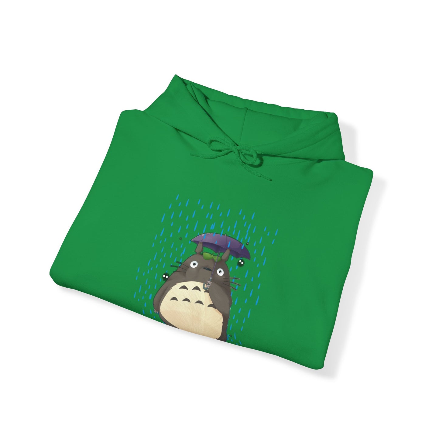 Totoro in the Rain Unisex Heavy Blend™ Hooded Sweatshirt