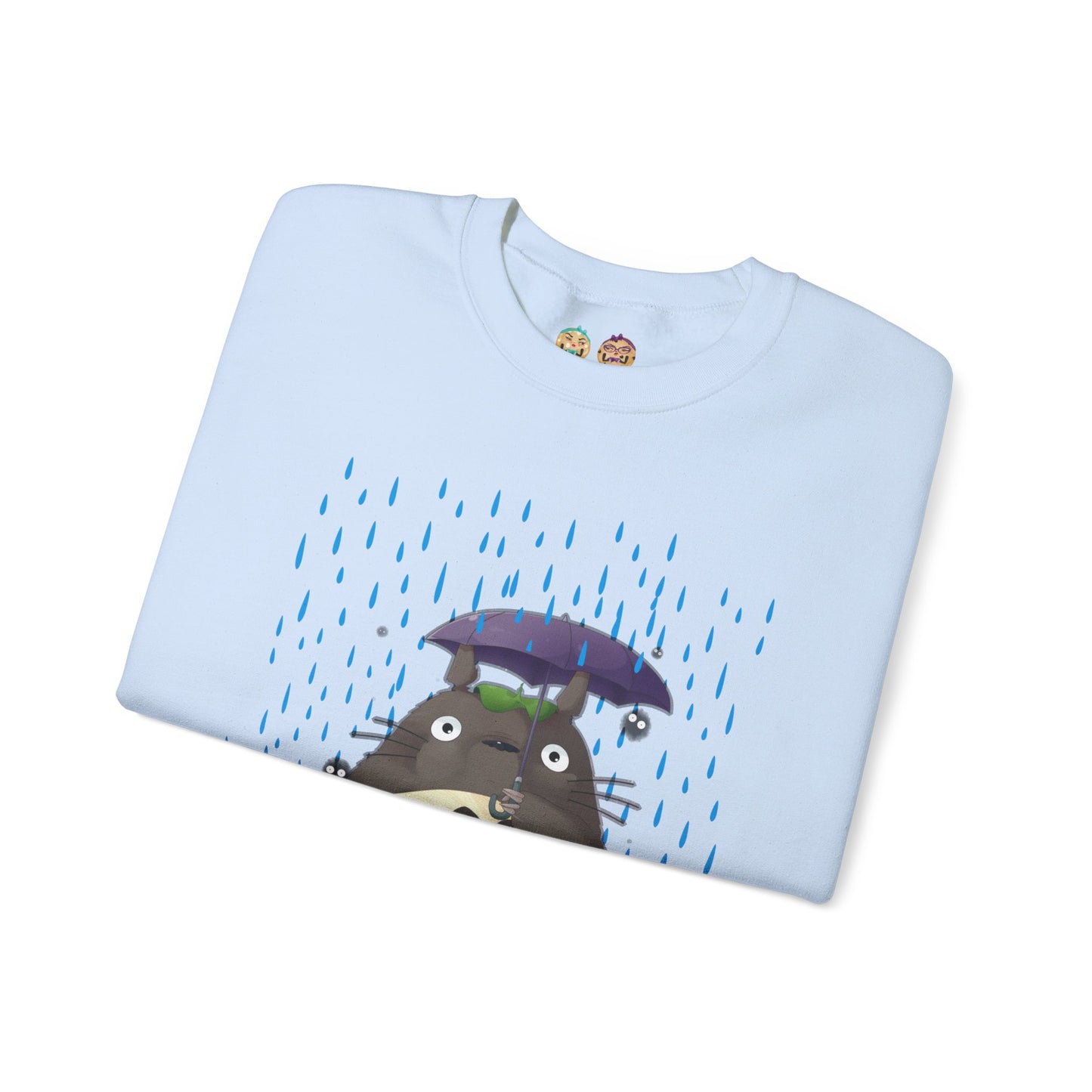 Totoro in the Rain Unisex Heavy Blend™ Crewneck Sweatshirt