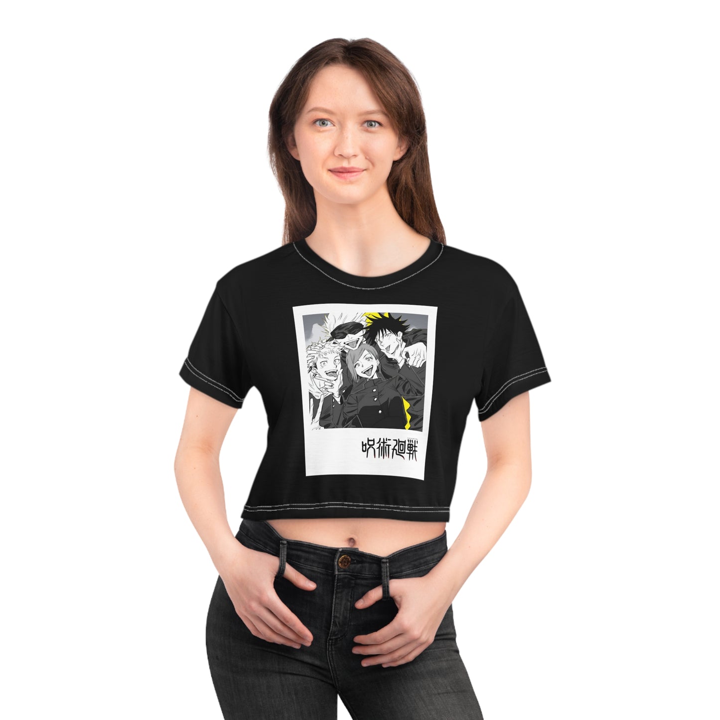 Jujutsu Kaisen Selfie Crop Tee