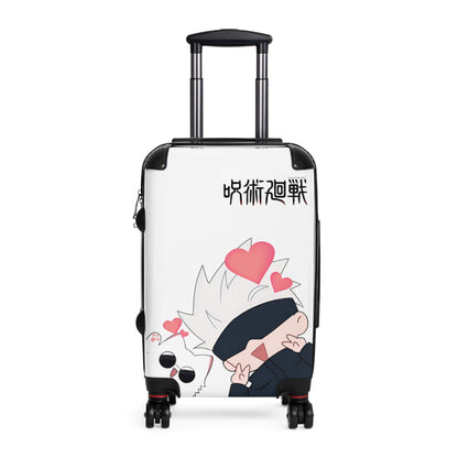 Satoru White Suitcase