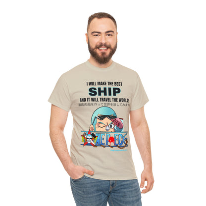 World's Greatest Shipwright Unisex Heavy Cotton Tee